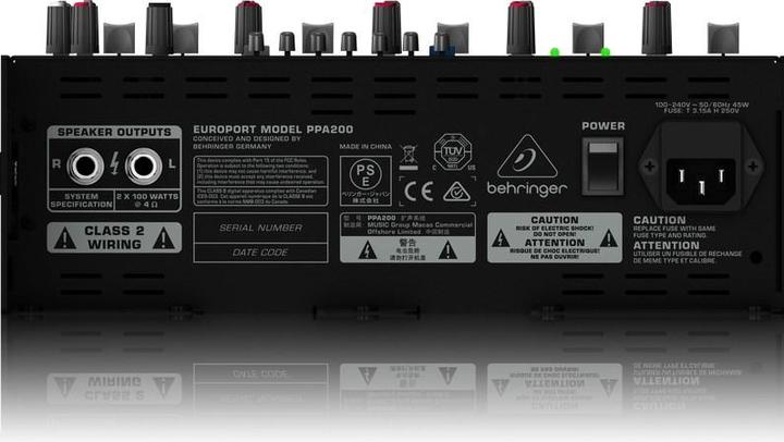 Immagine prodotto Behringer Set di altoparlanti passivi PA P (Passivo, 1x 200 W)