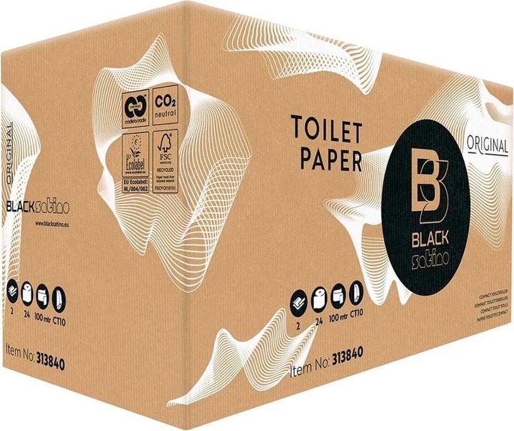 Image du produit Memo AG Papier toilette Satino Black sans plastique