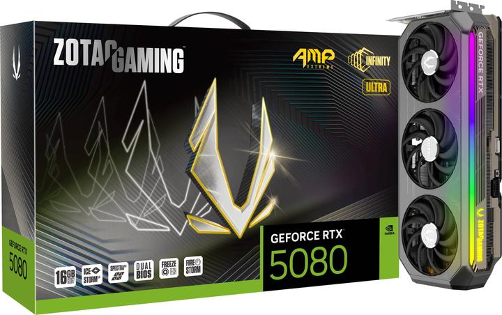 Produktbild Zotac GeForce RTX 5080 AMP Extreme INFINITY ULTRA (16 GB)