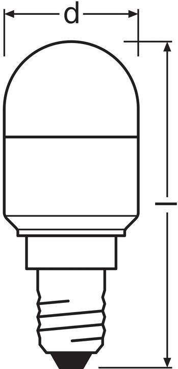 Produktbild Osram Special T26 (E14, 2.30 W, 200 lm, 1 x, F)