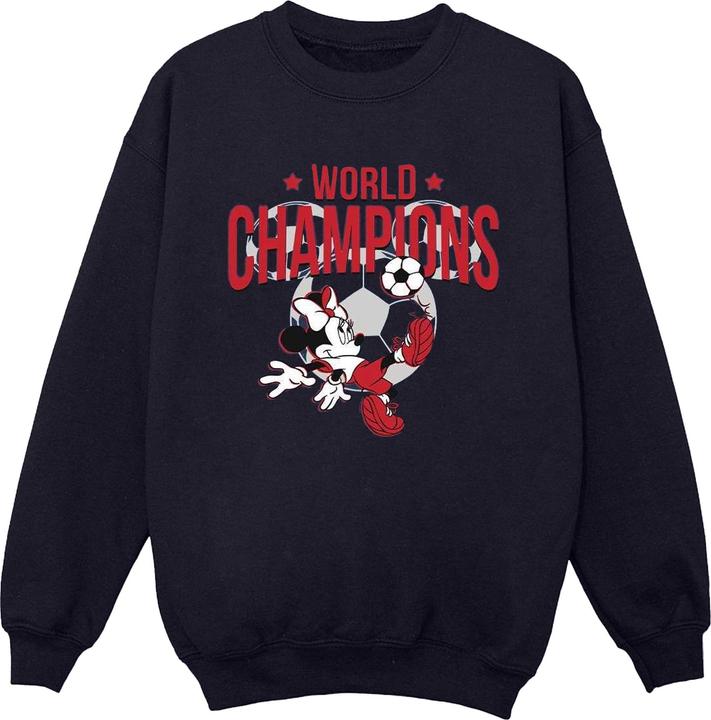 Produktbild Disney Minnie Mouse World Champions Sweatshirt Jungen (140, 146)