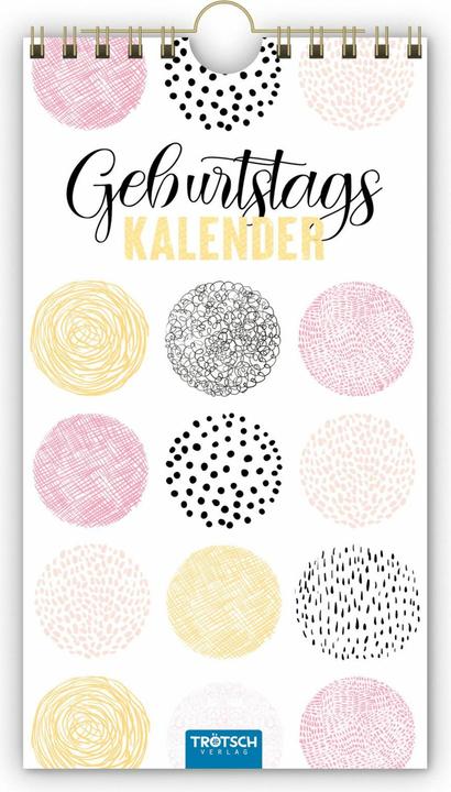 Produktbild Trtsch Geburtstagskalender Glamour (Harter Einband, Deutsch)