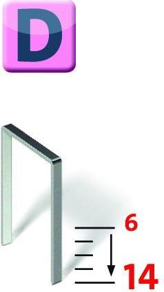 Actual product image Novus Flat wire clamps D