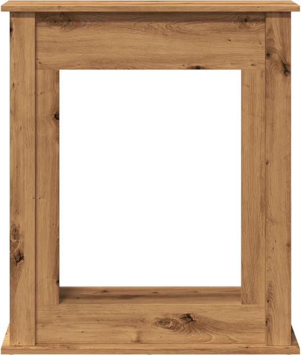 Actual product image VidaXL Fireplace surround Fireplace console Decorative fireplace Fireplace mantelpiece Artisan oak