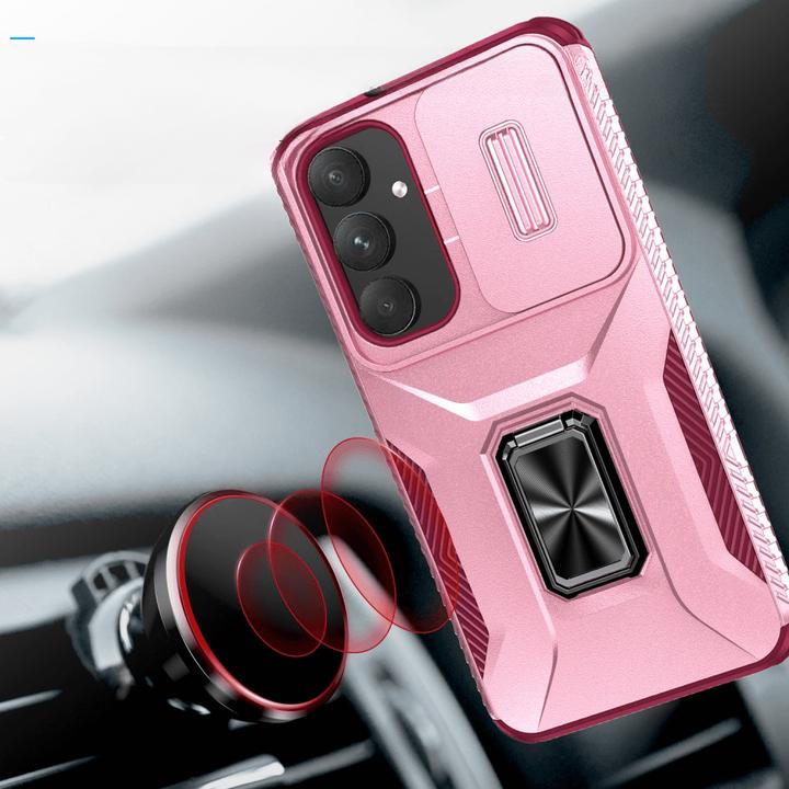Actual product image Cover-Discount Galaxy A55 - Armor Case with kickstand (Samsung Galaxy A55)