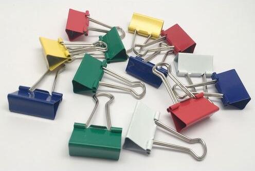 Produktbild Office Depot Foldback-Klammer 32 mm Farbig sortiert Kunststoff, Metall (50 x)