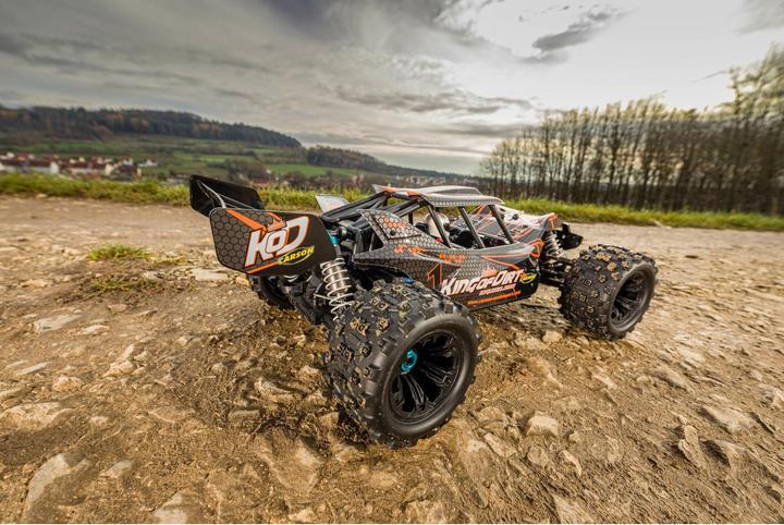 Actual product image Carson 1:8 King of Dirt Cage 4S RTR (RTR Ready-to-Run)