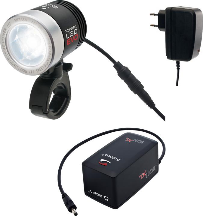 Image du produit Sigma Sport Kit Powerled Evo Pro (900 lm, 150 lm)