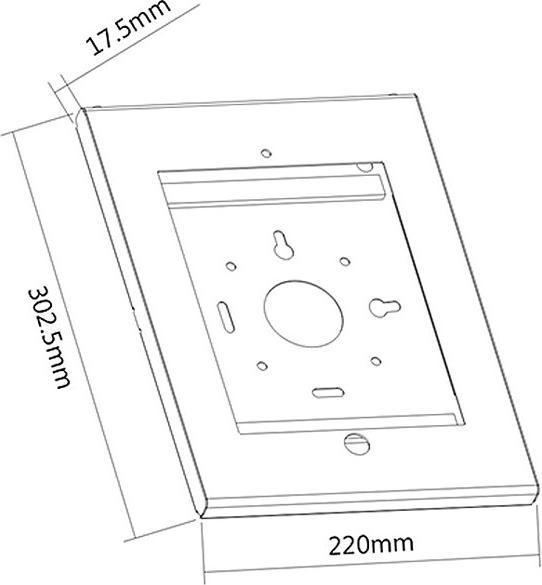 Produktbild Maclean Ständer Universal Werbung iPad 2/3/4/Air/Air2 (MC-676)