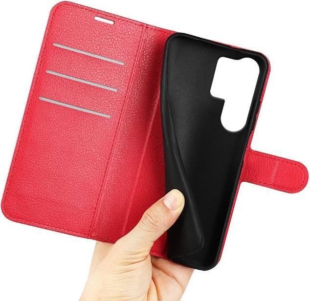 Produktbild MU Classic Litchi Leder Bookcover Series (Samsung Galaxy S25 Ultra)