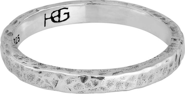 Immagine prodotto Haze & Glory Ring Bandring - Zion Schmales Design 925 Silber (60, 925 Argento)