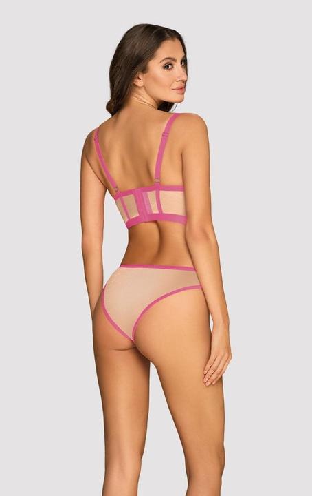 Produktbild Obsessive Nudelia 2-pcs set pink S/M (S/M)