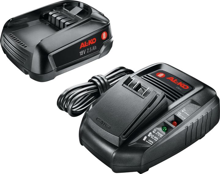 AL-KO Batteria e caricabatterie BOSCH HOME AND GARDEN Set, 18 V, 2,5 Ah (18 V)