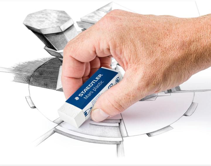 Actual product image Staedtler Eraser Mars plast