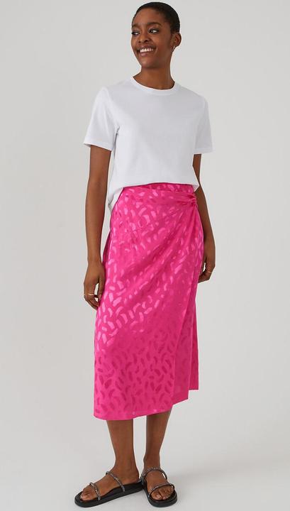 Actual product image La Redoute Collections T-shirt with round neckline and short sleeves (L)