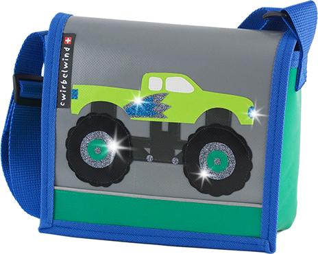 Produktbild Cwirbelwind Kindergartentasche Monstertruck Glitzer