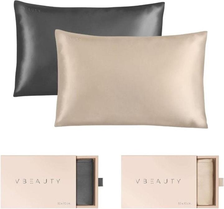 Produktbild VBEAUTY Seidenkissen Paar Set (Haarpflege set)