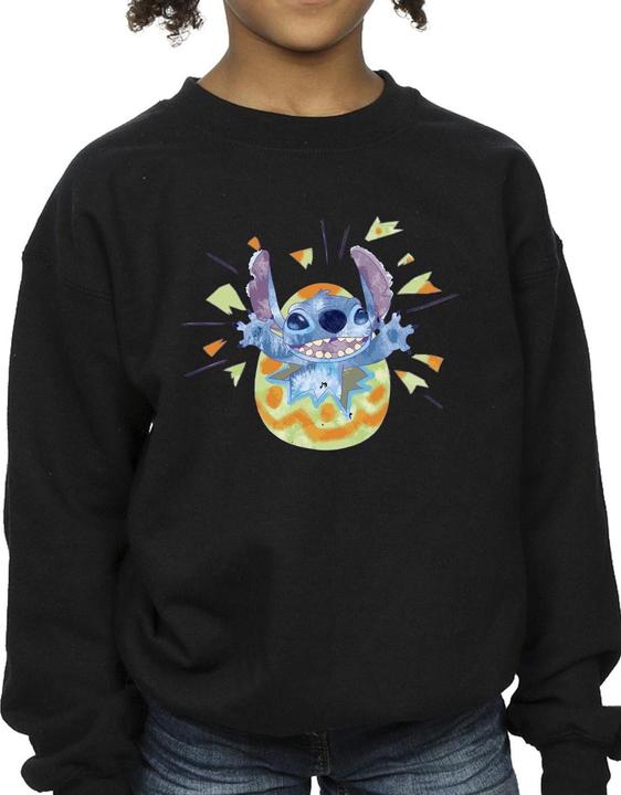 Produktbild Disney Lilo & Stitch Cracking Egg Sweatshirt Mädchen (152, 158)