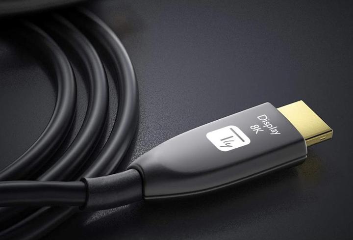 Produktbild Techly HDMI 8K 60Hz AOC LWL Kabel 15m (15 m, HDMI)