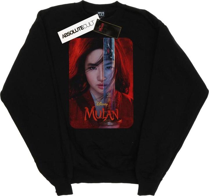 Actual product image Disney Mens Mulan Movie Poster Sweatshirt (L)