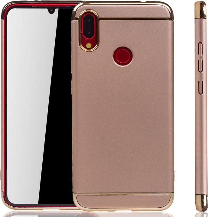 Actual product image König Design Xiaomi Redmi Note 7 Case Mobile Cover Protective Case Bumper Gold (Xiaomi Redmi Note 7, Xiaomi Redmi Note 7 Pro)