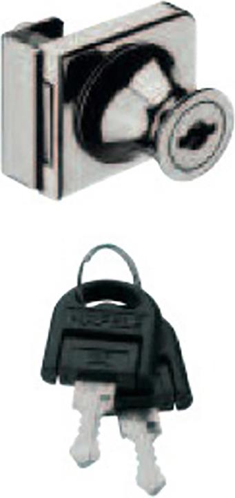 VCM Showcase lock glass door lock Sicha (3 x 3 x 3 cm)