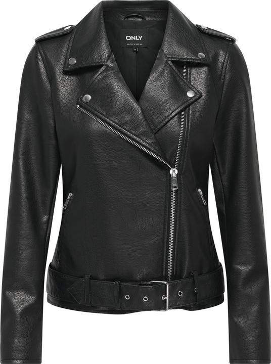 Produktbild Only Onlmille Faux Leather Biker Jacket Otw (S)