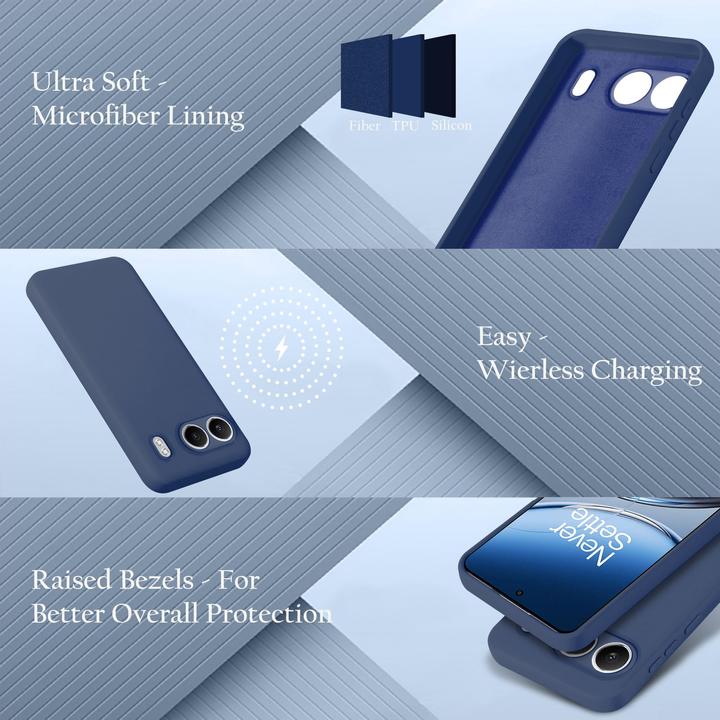 Image du produit Cadorabo Coque pour OnePlus Nord 4 TPU Liquid Silicone Case (OnePlus Nord 4)