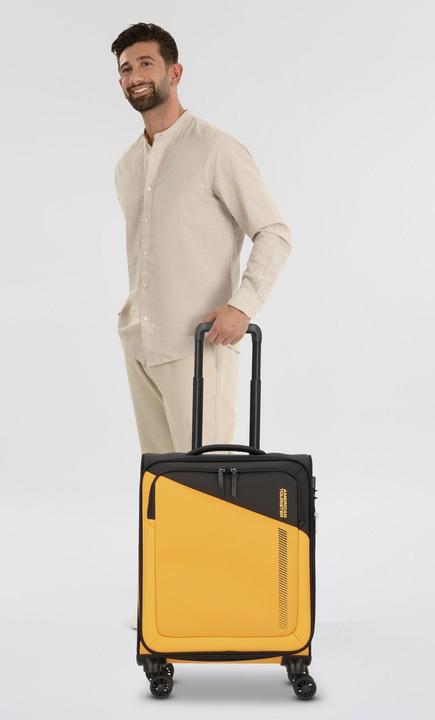 Produktbild American Crew Daring Dash 4 Rollen Kabinentrolley 55 cm mit Dehnfalte (39 l, Handgepäck (bis 50l))