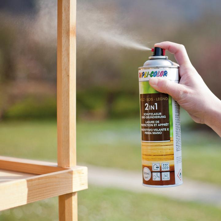 Image du produit Dupli-Color Spray de protection contre les taches du bois (Marron, Brown, 0.50 l)