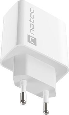 Immagine prodotto Genesis Natec ładowarka Sieciowa Ribera USB-C 20w Power Delivery Biała Nuc-2059 (20 W)