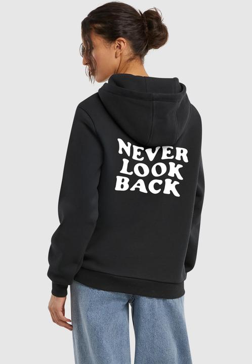 Actual product image Miss Tee Never Look Back Ladies Fluffy Hoody - 179945 (XS)