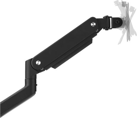 Produktbild One for All Monitor Halterung Solid Single Black DM 4110 (Tisch, 35")