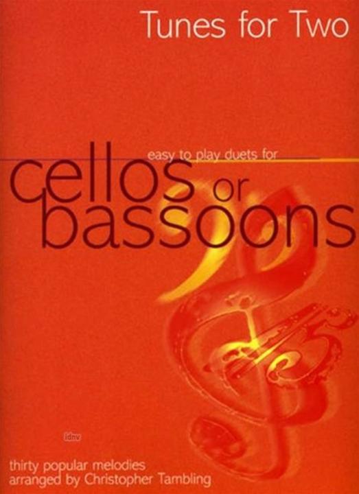 Actual product image Tunes For Two Cellos or Bassoons (English)