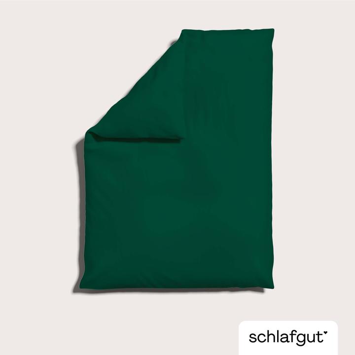 Actual product image schlafgut Woven Satin (Duvet cover, 155 x 220 cm)