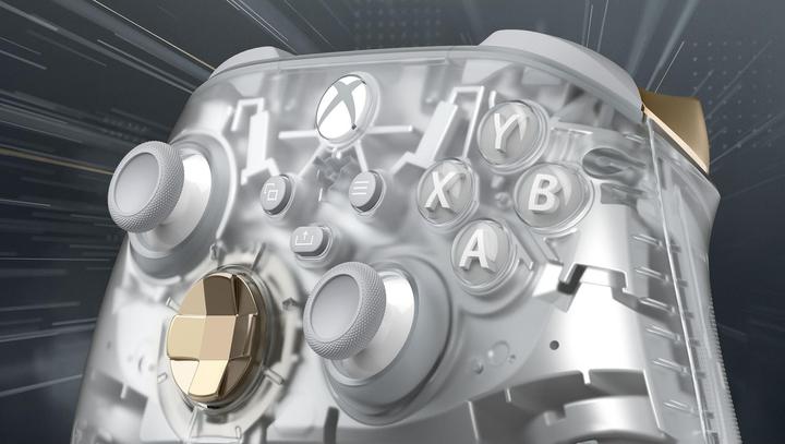 Actual product image Microsoft Xbox Wireless Controller - Ghost Cipher (Special Edition) (Xbox Series S, Android, iOS, PC, Xbox Series X)