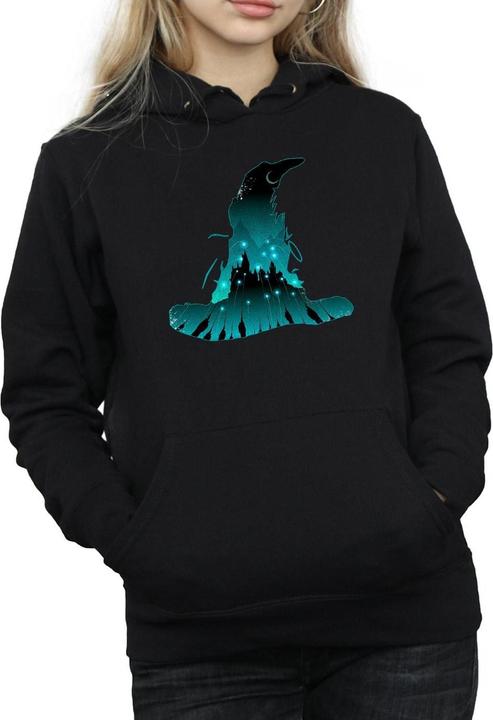 Image du produit - Sweat à capuche HOGWARTS SILHOUETTE - Femme (L)