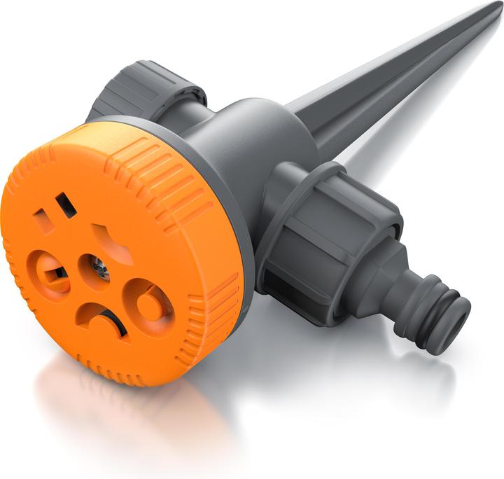 Actual product image Brandson Lawn sprinkler 5 compartment, pop-up sprinkler, lawn sprinkler, area sprinkler, garden sprinkler (Pop-up sprinklers)