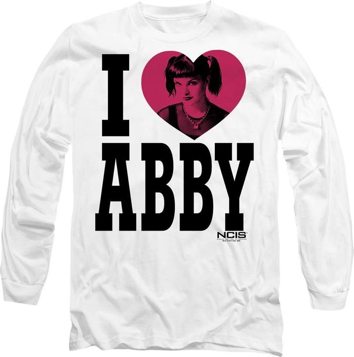 Actual product image Ncis Unisex Adult I Heart Abby T-Shirt (XXL)