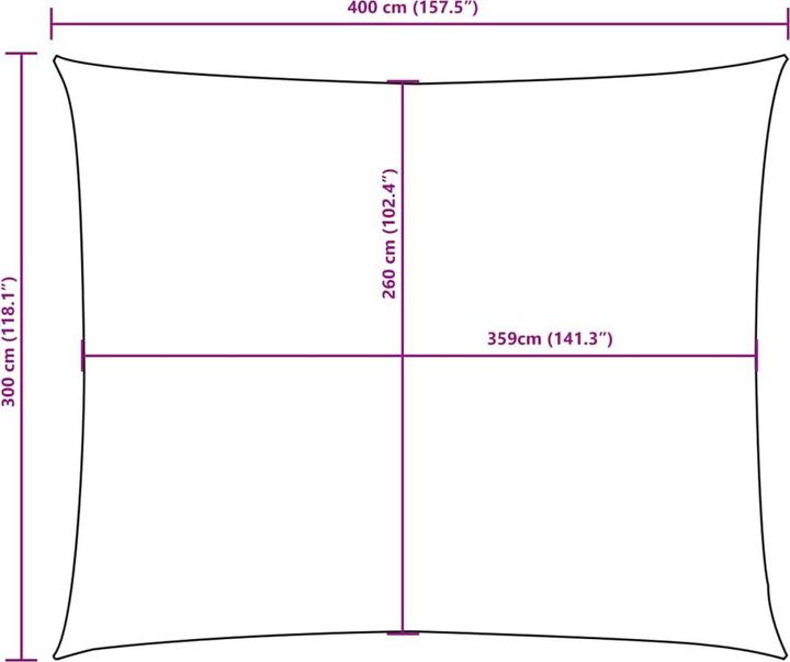 Actual product image VidaXL Awning (300 x 400 cm)