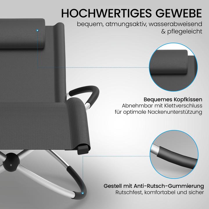 Actual product image Eloneo Relax-Schaukelliege (157 cm)