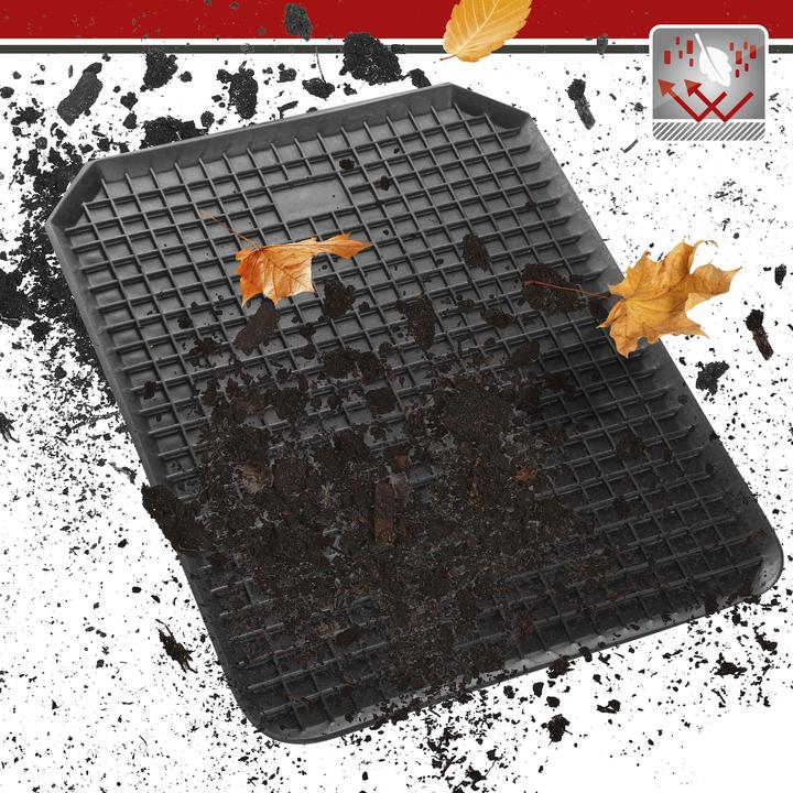 Image du produit Walser Nid d'abeille périphérique (1 jeu de 4 tapis de sol)