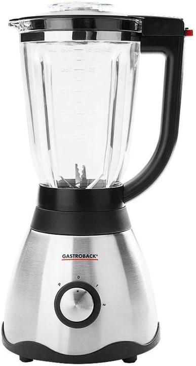 Gastroback Stand Mixer Vital Mixer Plus 850 Watt, Silver/Black (850 W)