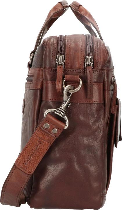 Immagine prodotto Spikes & Sparrow Cartella in pelle con scomparto per laptop da 41 cm