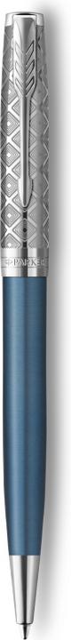 Immagine prodotto Parker Biros Sonnet Premium Metal & C.C. sw M (Metallico, Blu, 1 x)