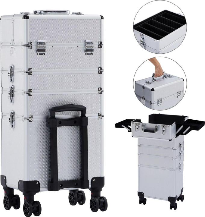 Actual product image Arebos 4in1 cosmetics case