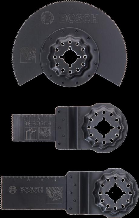 Actual product image Bosch Zubehör Starlock starter set wood, 3 pieces, for multifunctional tools