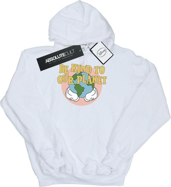 Immagine prodotto Disney Mickey Mouse Be Kind To Our Planet Felpa con Cappuccio Uomo (XXL)