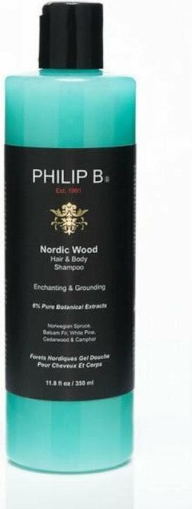 Immagine prodotto Philip B. Nordic Wood - Shampoo per capelli e corpo (350 ml, Shampoo liquido)