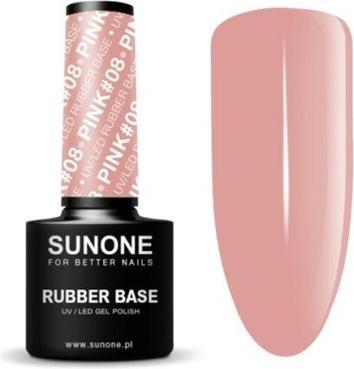 Actual product image Sunne Rubber Base Pink 08 5ml Sunone (Pink)